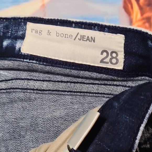 Rag and Bone Skinny‎ Jeans Size 28 Acid Wash - Picture 5 of 9